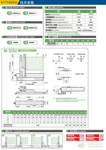 直線模組XYTH650A 高精度伺服定位滑臺在自動化設備中的廣泛應用
